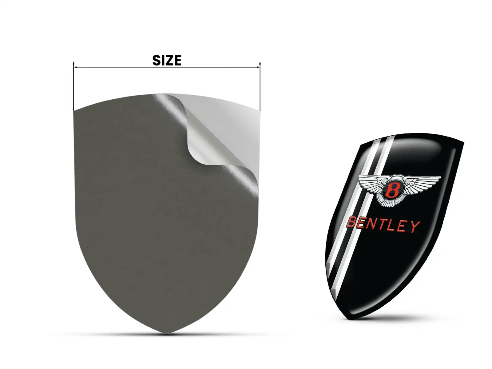 Bentley Autocollants Logo Perso Universel Pro